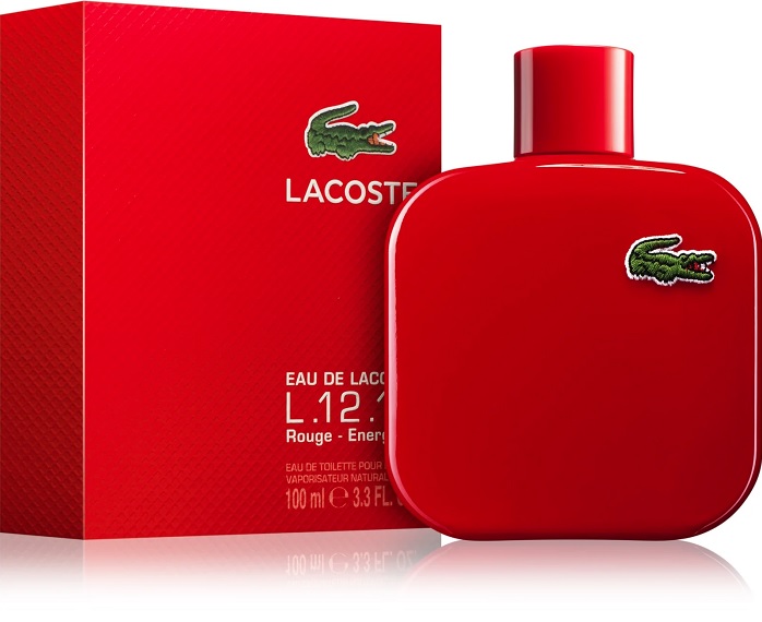 Lacoste rouge 2025 energetic 100ml