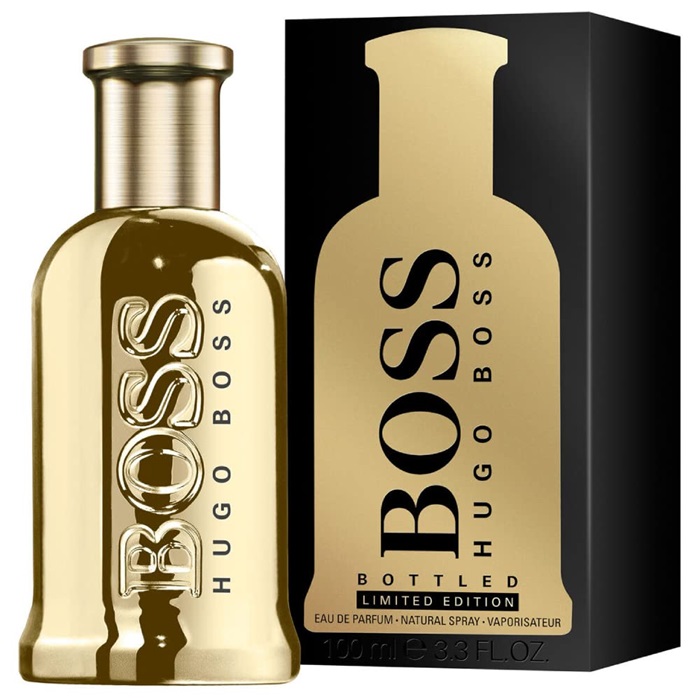 Hugo Boss Bottled LIMITED EDITION EDP 100ml (Gold Chrome Bottle ...